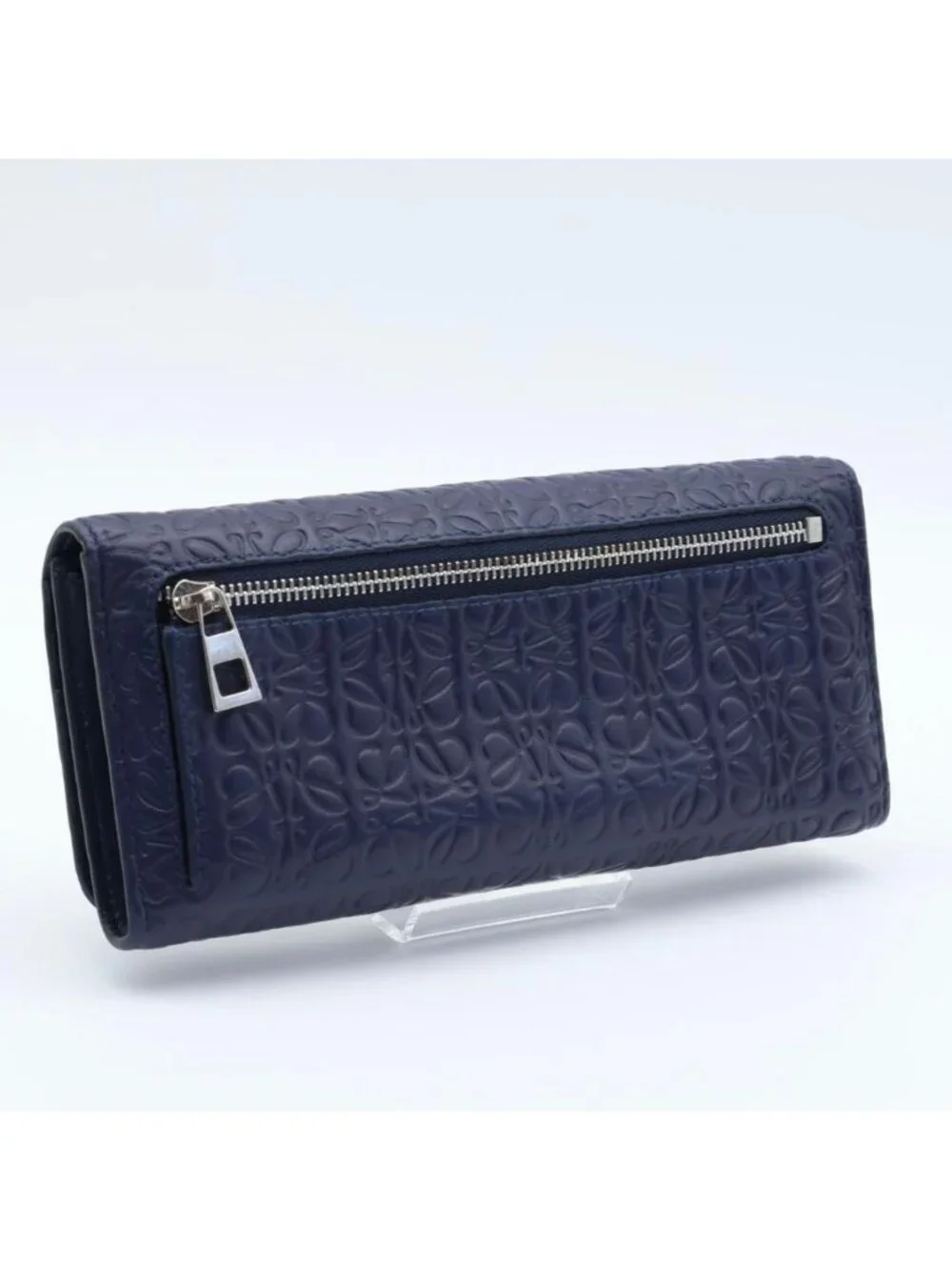 Loewe Repeat Anagram Wallet Navy